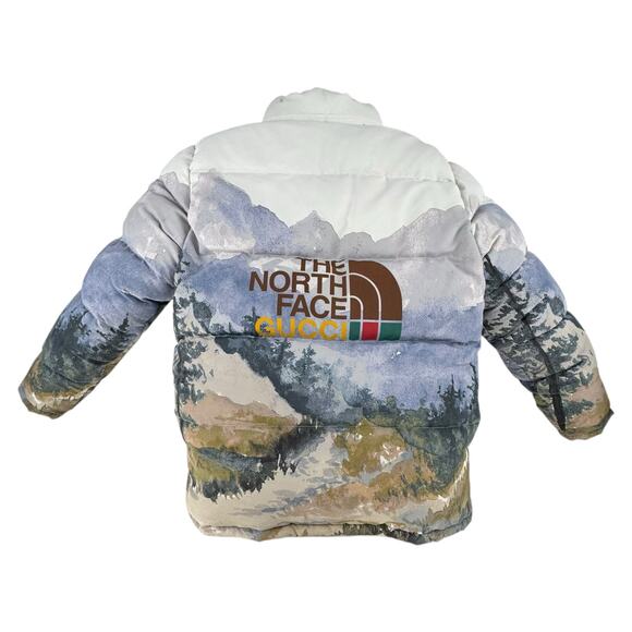 Gucci x North Face 2021 Trail Goose Down Coat - Picture 4 of 16